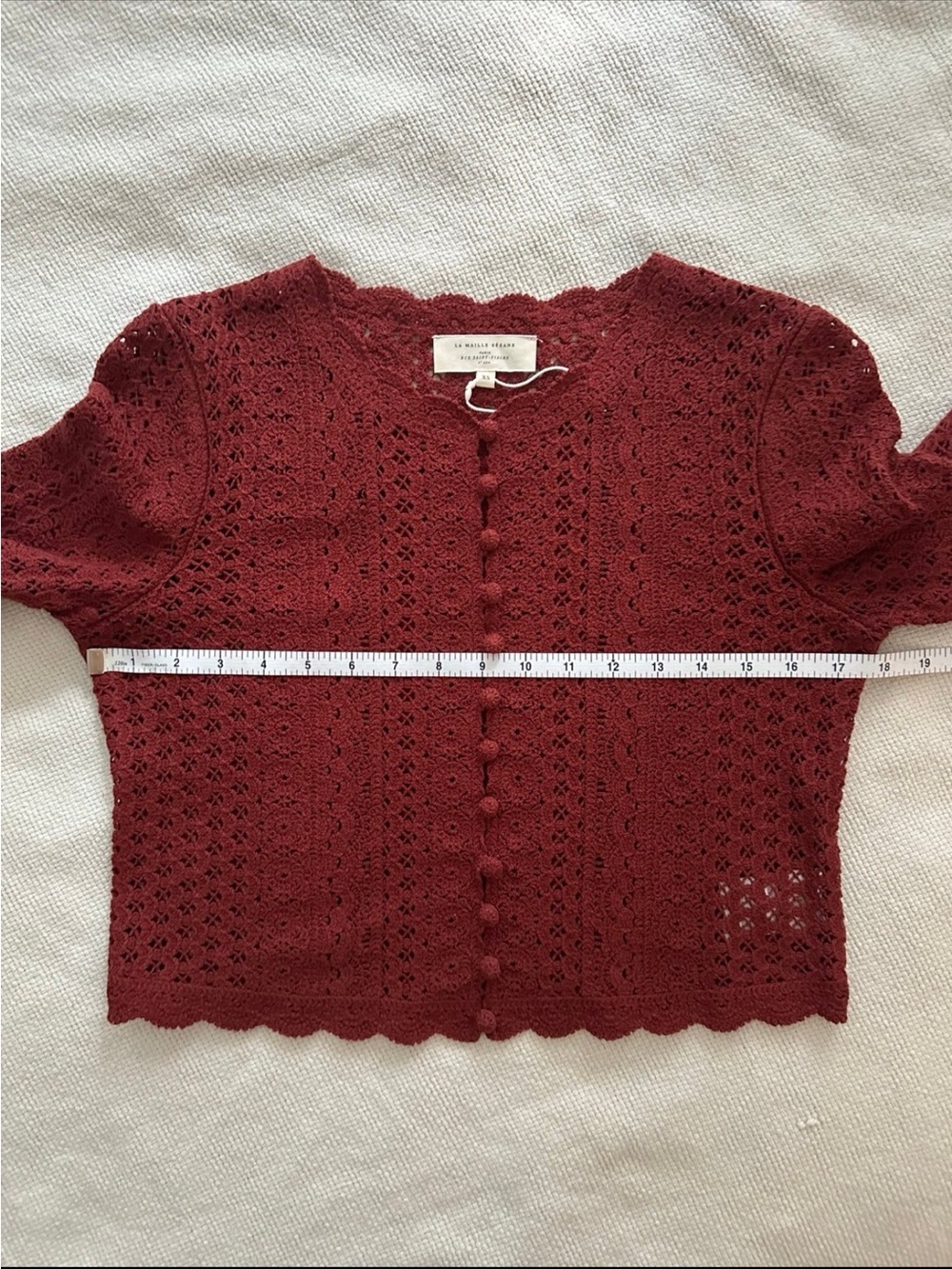 Rare! Discontinued! Sezane NOELIE CARDIGAN - Picture 11 of 12
